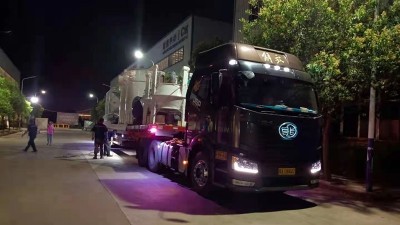 6月8日，由華豫萬通設計承建的內蒙古日加工50噸藜麥生產線發貨